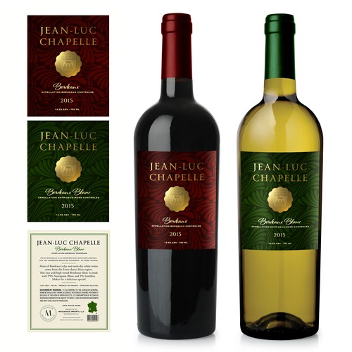 Jean-Luc Chapelle Wine label