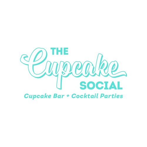 Stylish Wordmark for the Cupcake Social