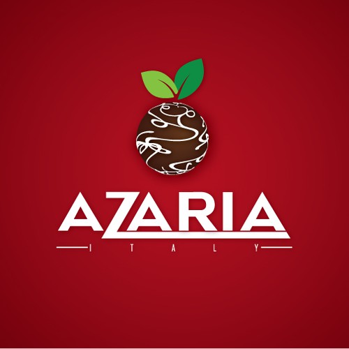 logo and business card for Azaria