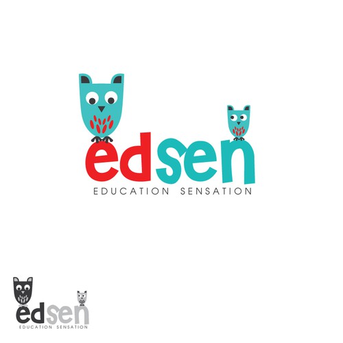FUN, Bright, Eye-Catching Logo for Online: Education + Children