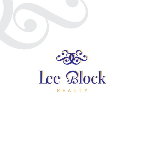 Feminine logo for real estate firm