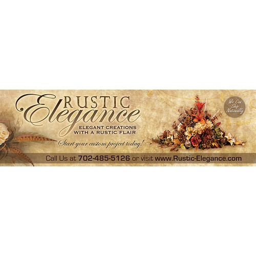 Rustic Elegance needs a new signage