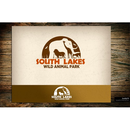 Create a new logo for South Lakes Wild Animal Park 