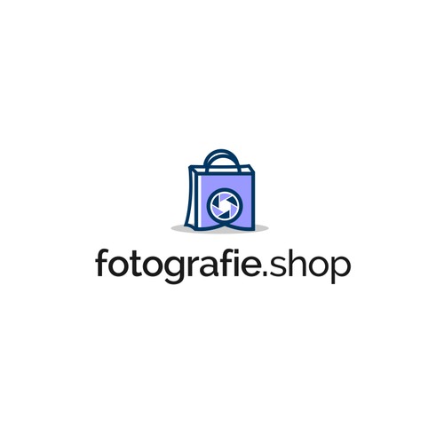 Logo for online Photography Shop in Belgium, Netherlands and Germany.