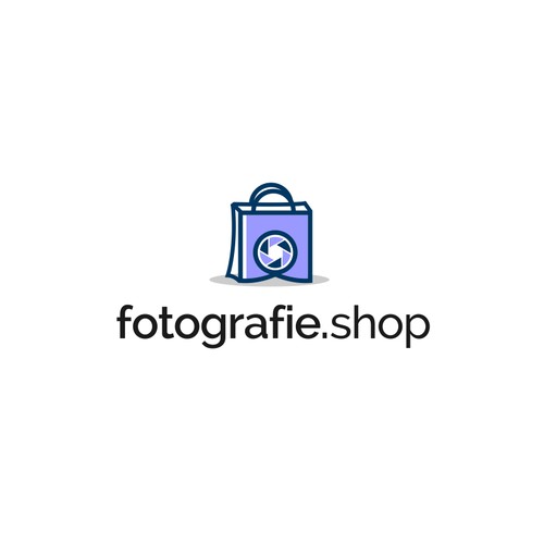 Logo for online Photography Shop in Belgium, Netherlands and Germany.