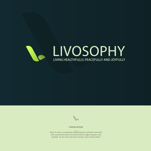 Modern logo for Livosophy