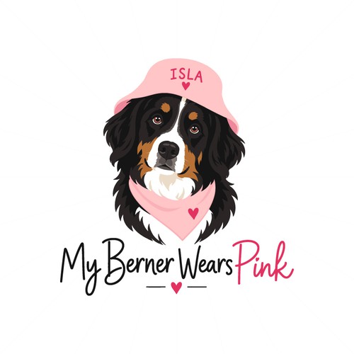 Logo Design For My Berner Wears Pink