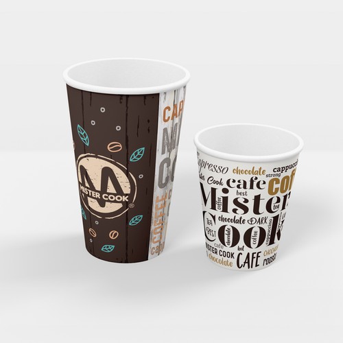 Mister Cook - Coffee Cup Design