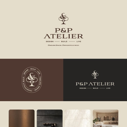 High-end Elegant Logo for Construction