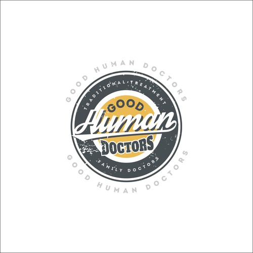 good human doctor logo