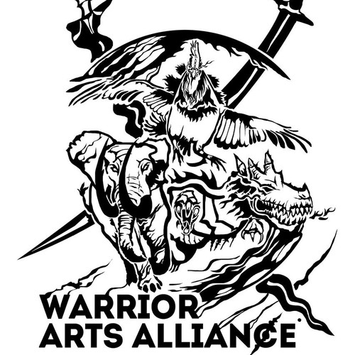 BATTLE READY! ... BAD ASS llustration for Warrior Arts Alliance