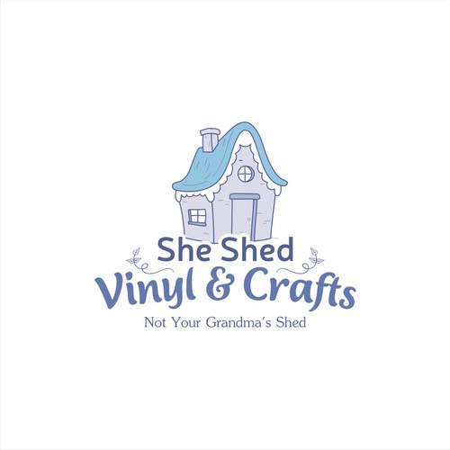 She Shed Vinyl & Crafts logo