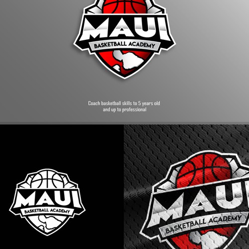 Sport logo concept for basketball team