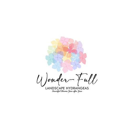 logo for a new brand of HYDRANGEA plants!