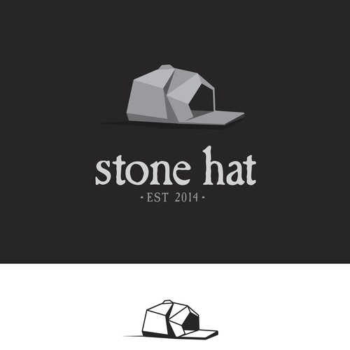 Logo for Stone Hat, a local pizza store.