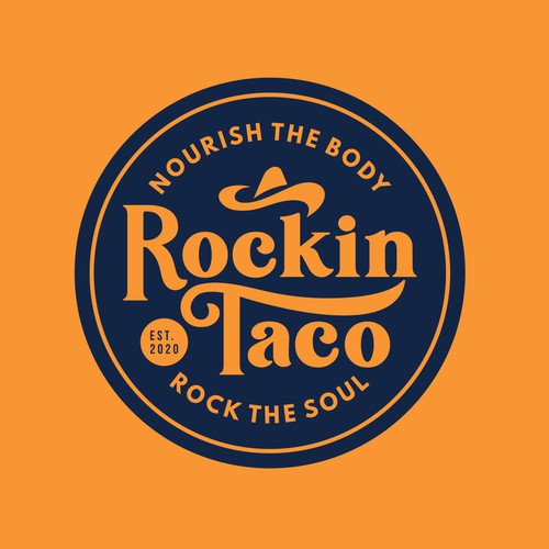 Restaurant Logo "Rocking Taco" is a name