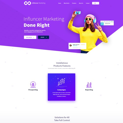 Influncer Marketing - Available for Sale