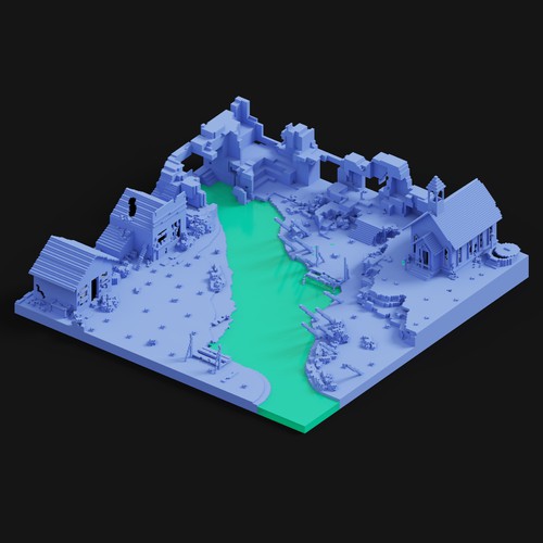 Voxel - Ghost Town