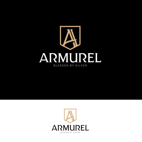Letter A Shield Logo