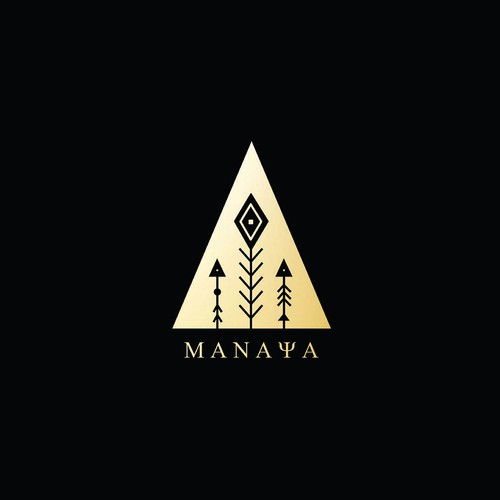 Bold logo concept for MANAYA new concept store