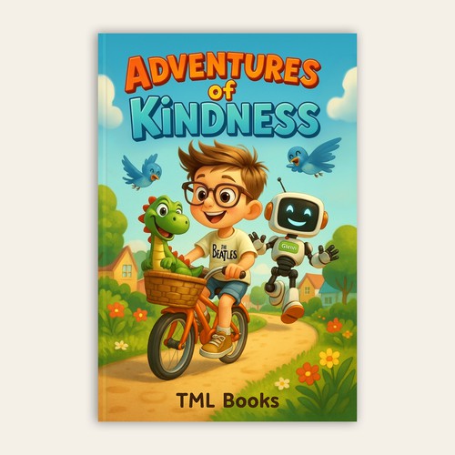 Book Cover Concept for Adventures of Kindness