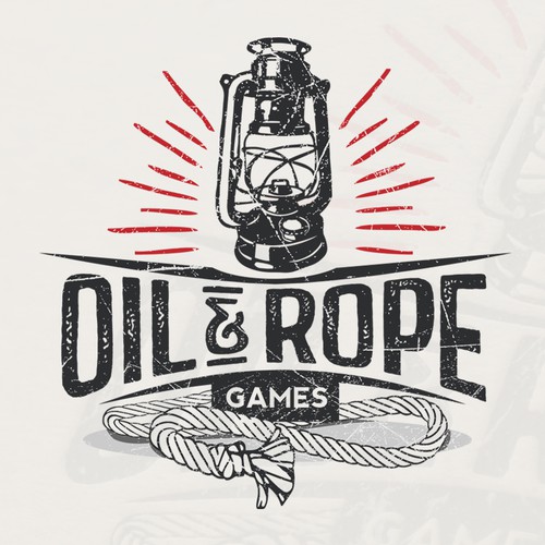 Vintage Logo for a Tabletop Games Company