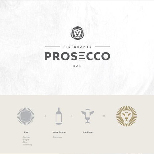 Logo concept for Italian Restaurant & Bar