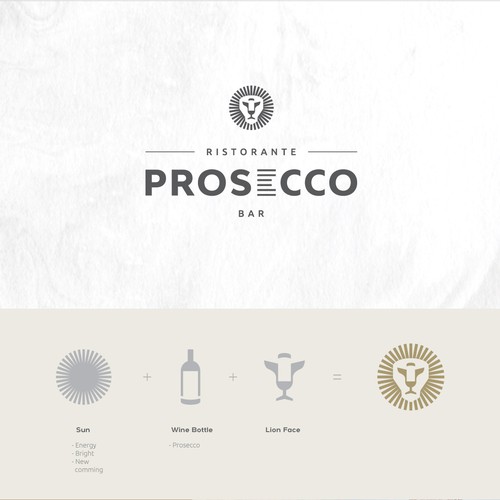 Logo concept for Italian Restaurant & Bar