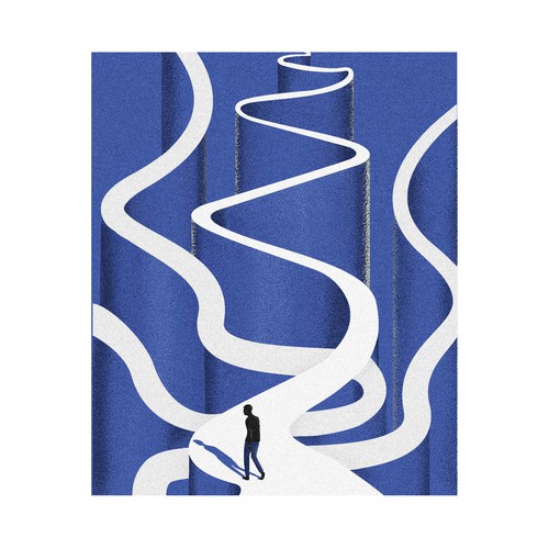 Editorial book illustration