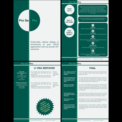 Promotion brochure