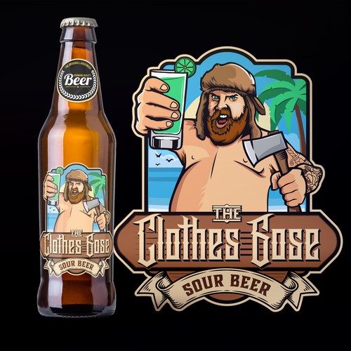 Beer label design