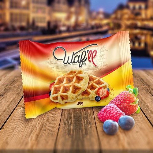Packaging for waffles