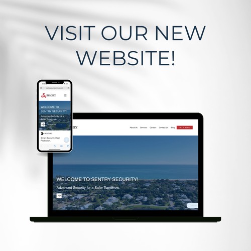 Sentry Security Services Website Design