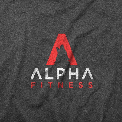 Wolf logo for Alpha fitness