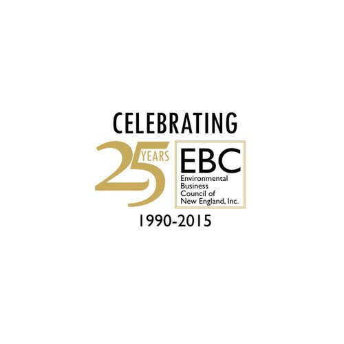 Anniversary Year Logo for Environmental Business Council - Celebrating our 25th Year!