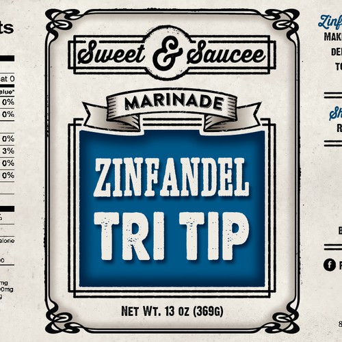 Help Reinvent Sweet and Saucee Gourmet Sauce Labels!