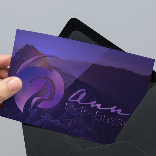 Ann Moir Bussy logo concept