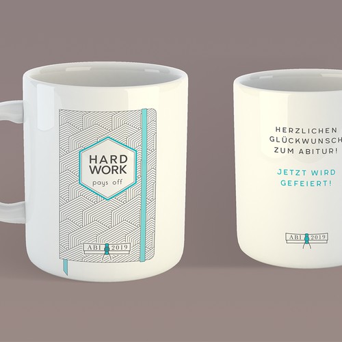 Mug design for graduation gift