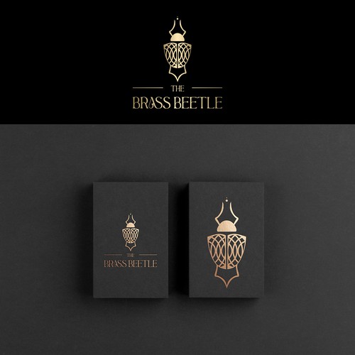 The Brass Beetle | Logo Design