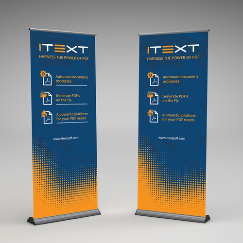 RollUp Banner Itext