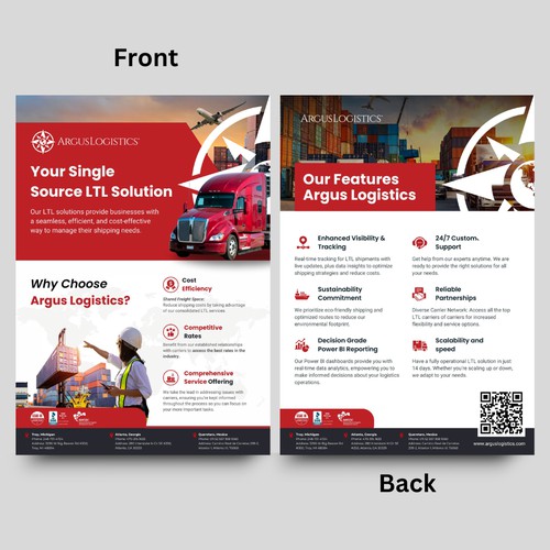 Flyer Argus Logistics