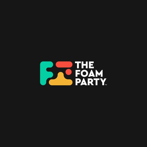 Logo concept for The Foam Party