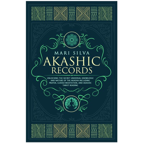 AKASHIC RECORDS (Book cover design)