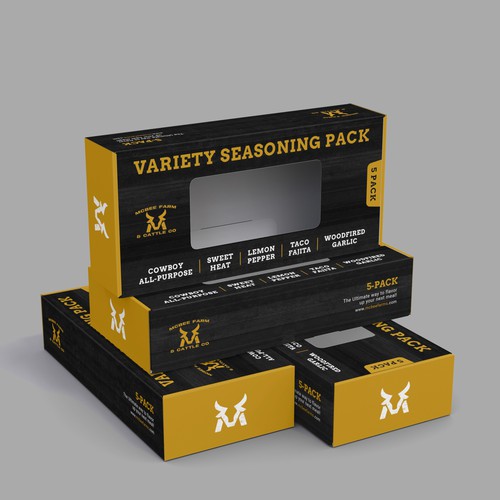 McBee Farm & Cattle Co Variety Seasoning Blend Box