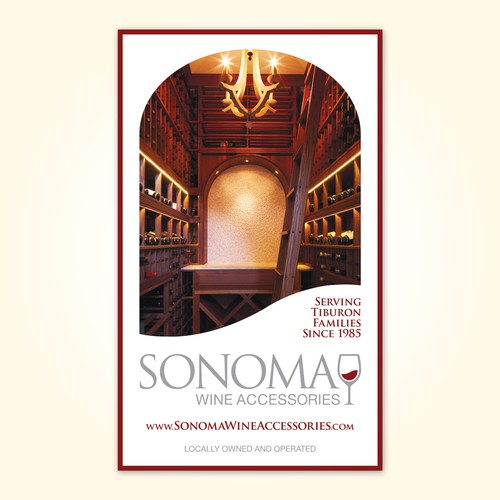 Color Print Ad wanted for Sonoma Wine Accessories