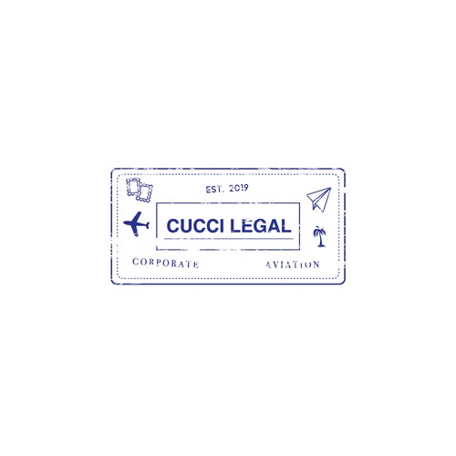 Cucci Legal Logo Design- Corporate & Aviation Legal Services