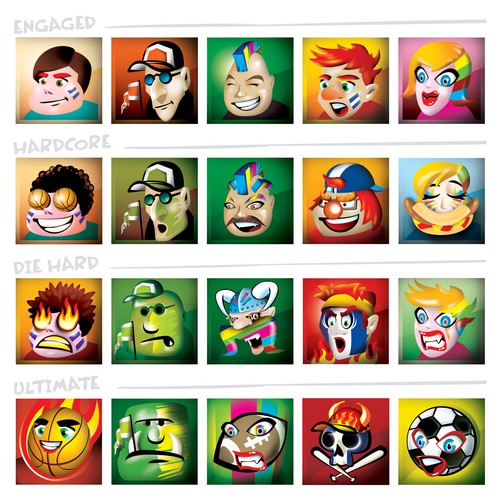 Create fun avatars for sport fans