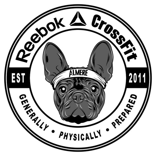 New merchandise logo for Reebok CrossFit Almere