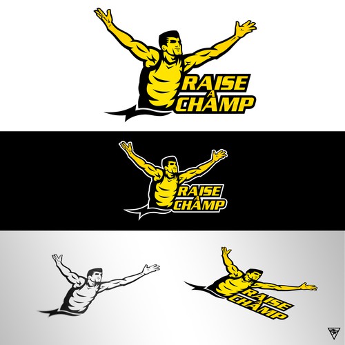 Logo design for an awesome sports and athletes crowdfunding platform.