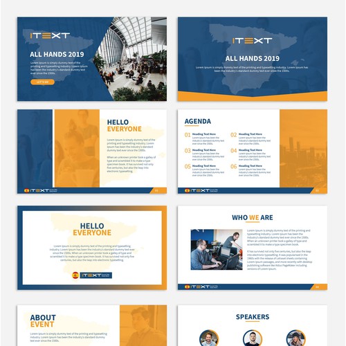 Powerpoint Template for Event